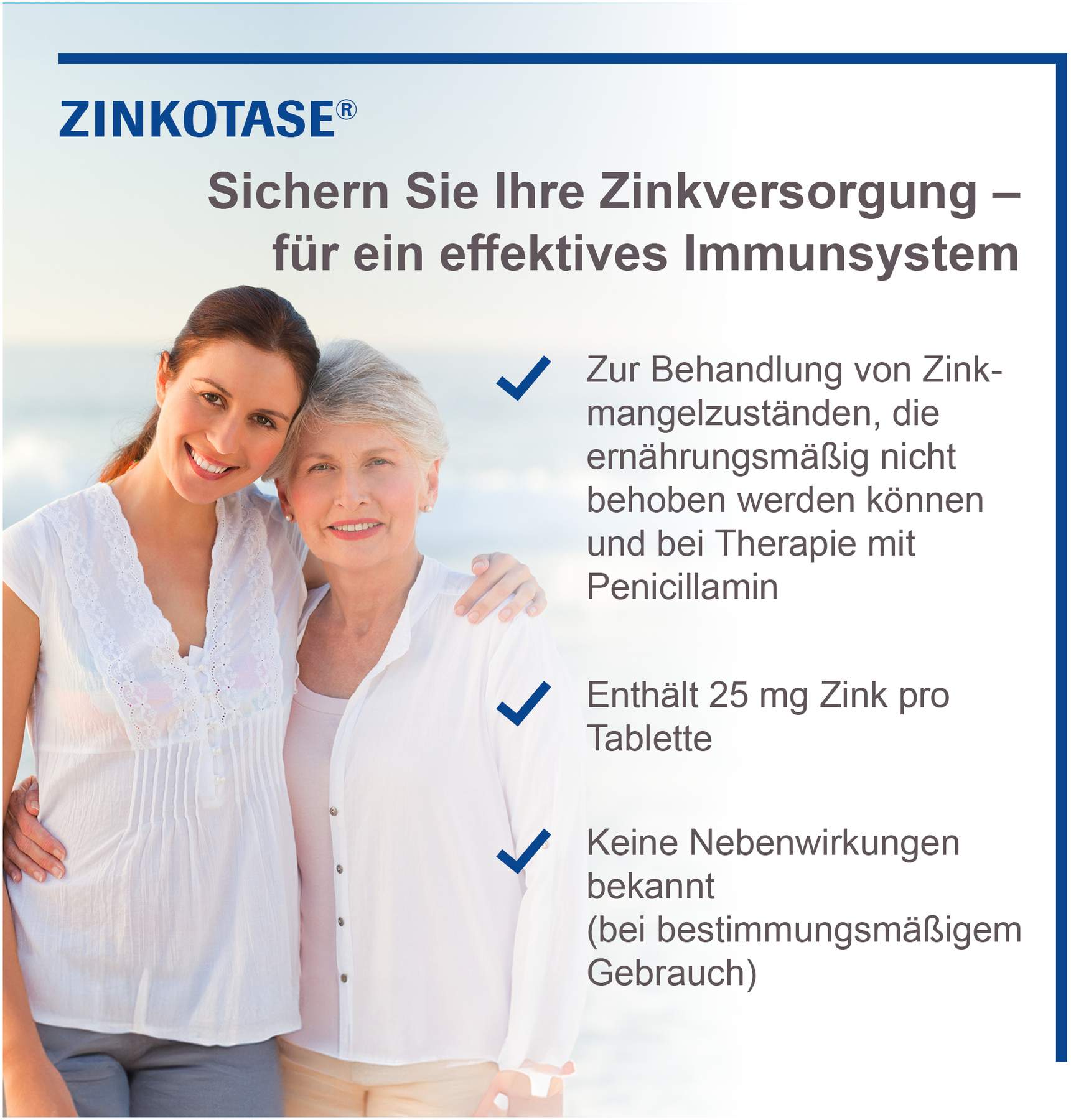 Zinkotase Filmtabletten 50 Filmtabletten