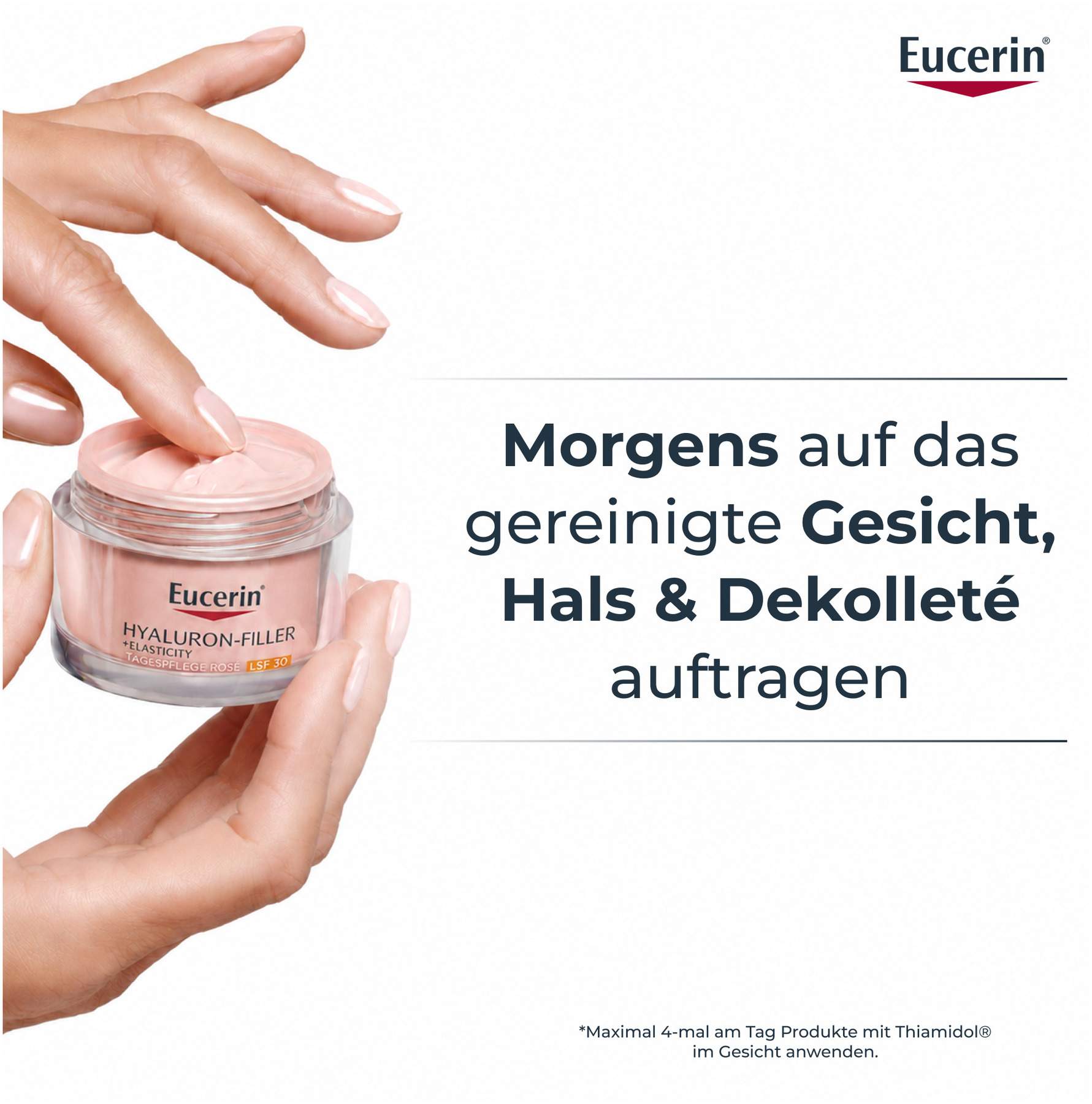 Eucerin Anti-Age Hyaluron-Filler + Elasticity Rose Tag LSF 30 Refill 50 ml