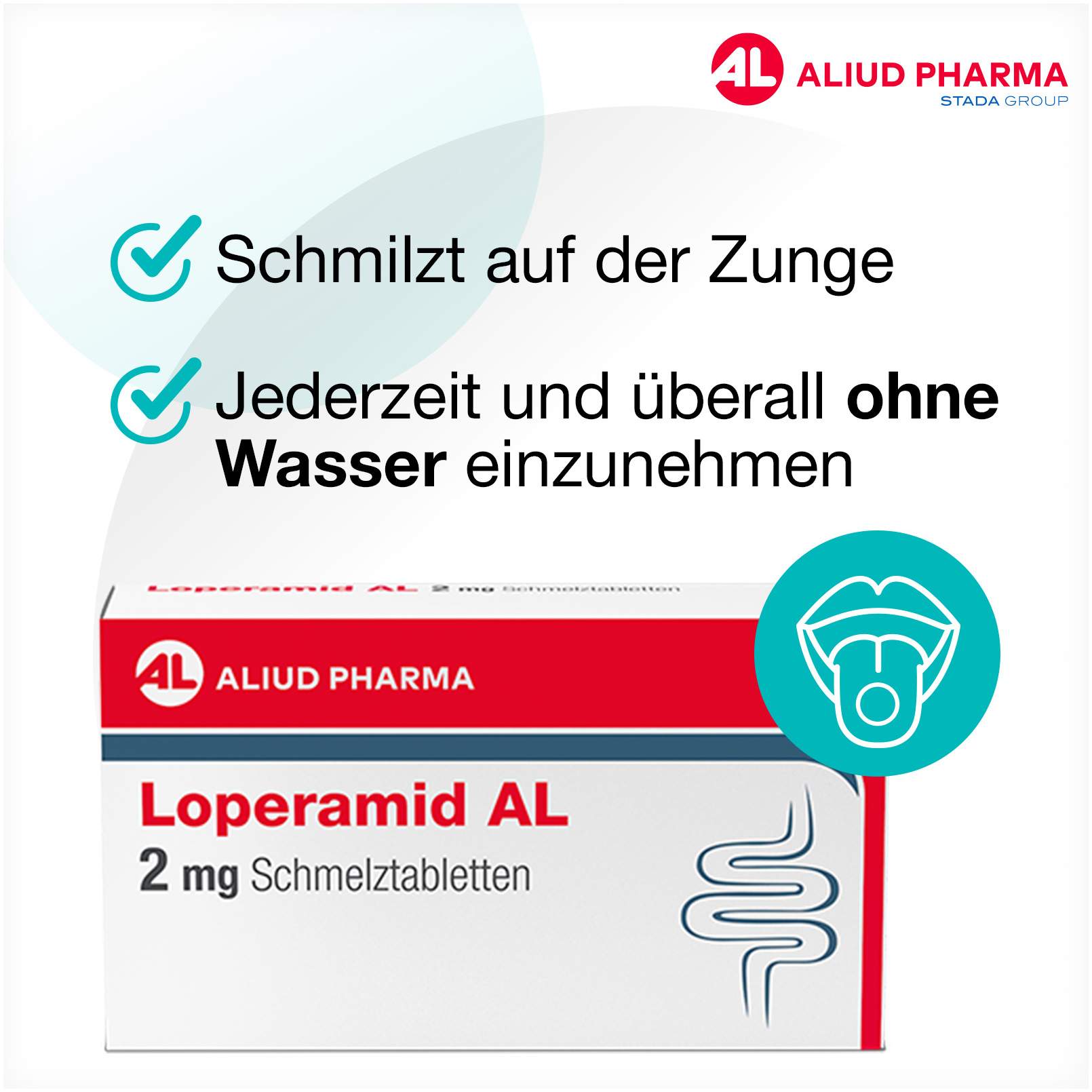 Loperamid AL 2 mg 12 Schmelztabletten