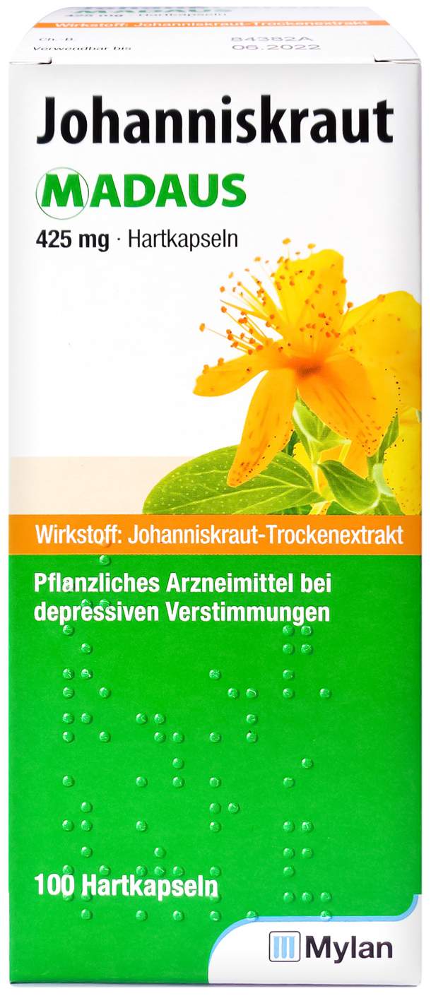 Johanniskraut Madaus 425 mg 100 Kapseln