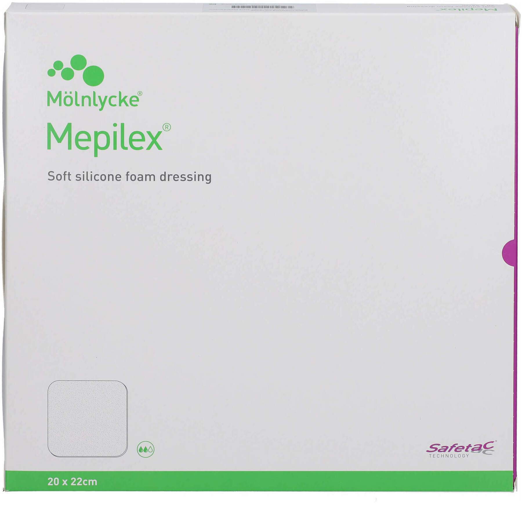 Mepilex 20x22 cm Schaumverband