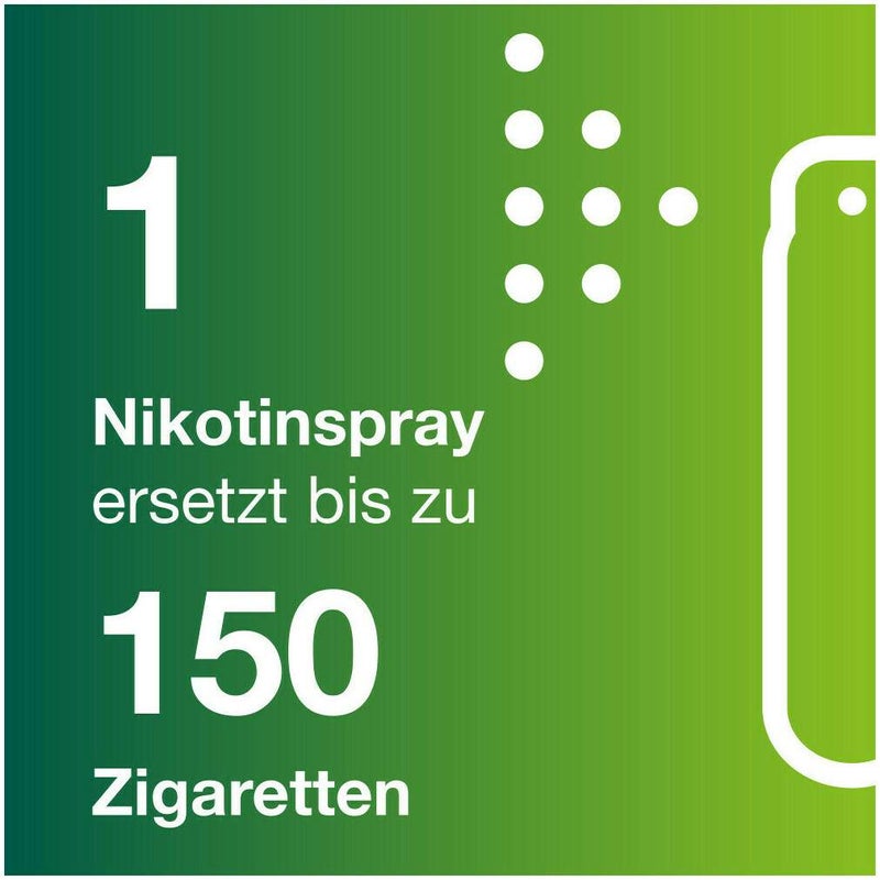 Nicorette Fruit & Mint Spray 1 mg 2 x 2 Stück
