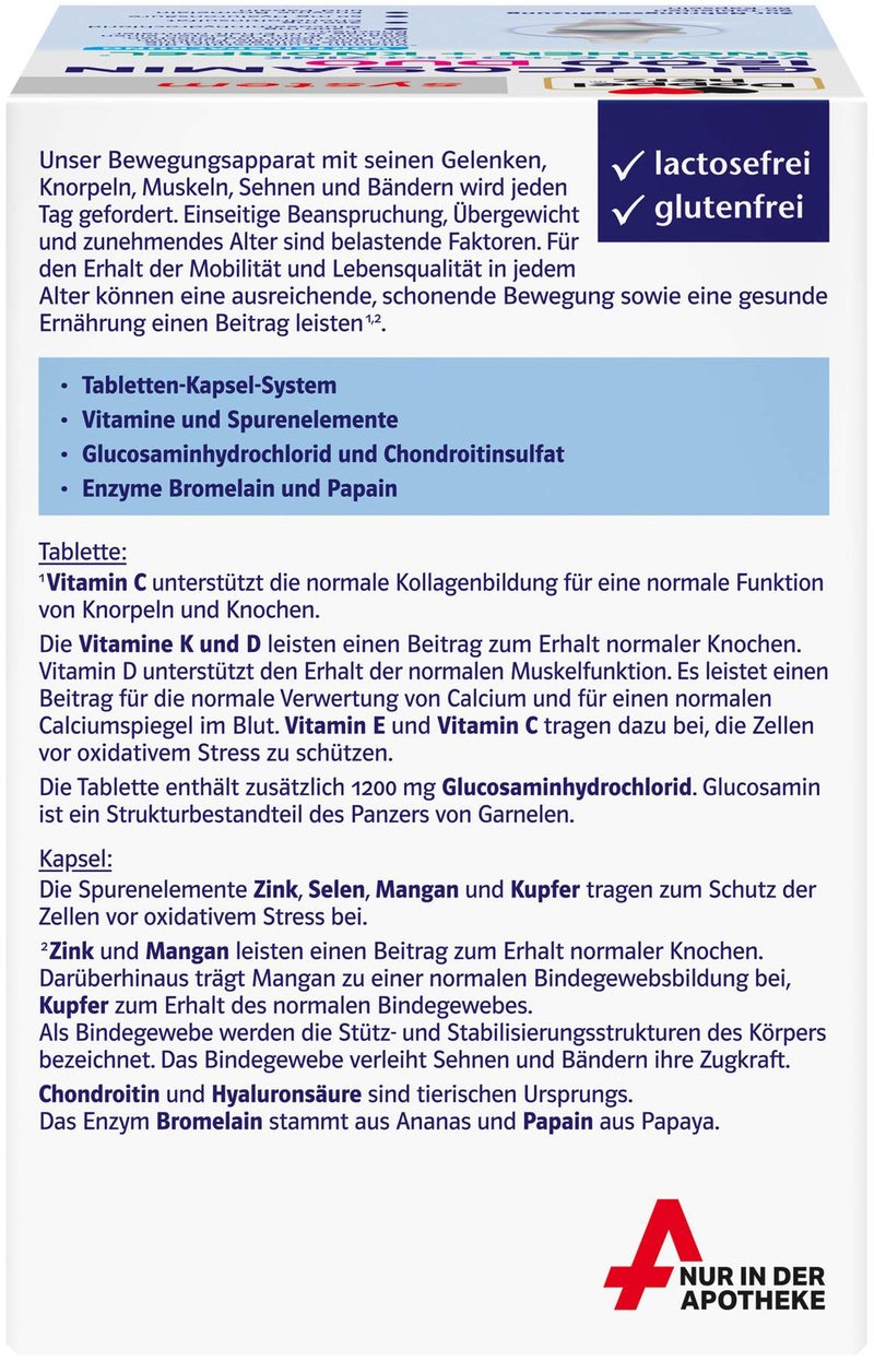 Doppelherz system Glucosamin 1200 Duo 120 Tabletten