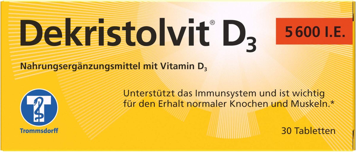Dekristolvit D3 5.600 I.E. 30 Tabletten