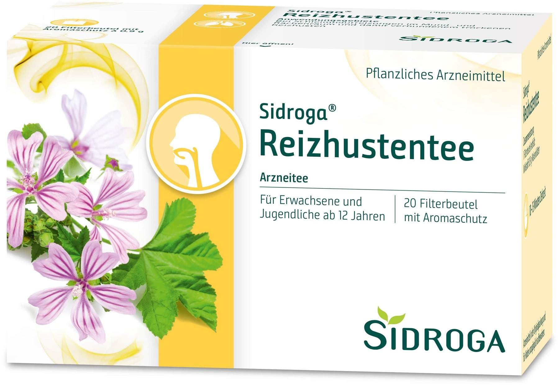 Sidroga Reizhustentee Filterbeutel