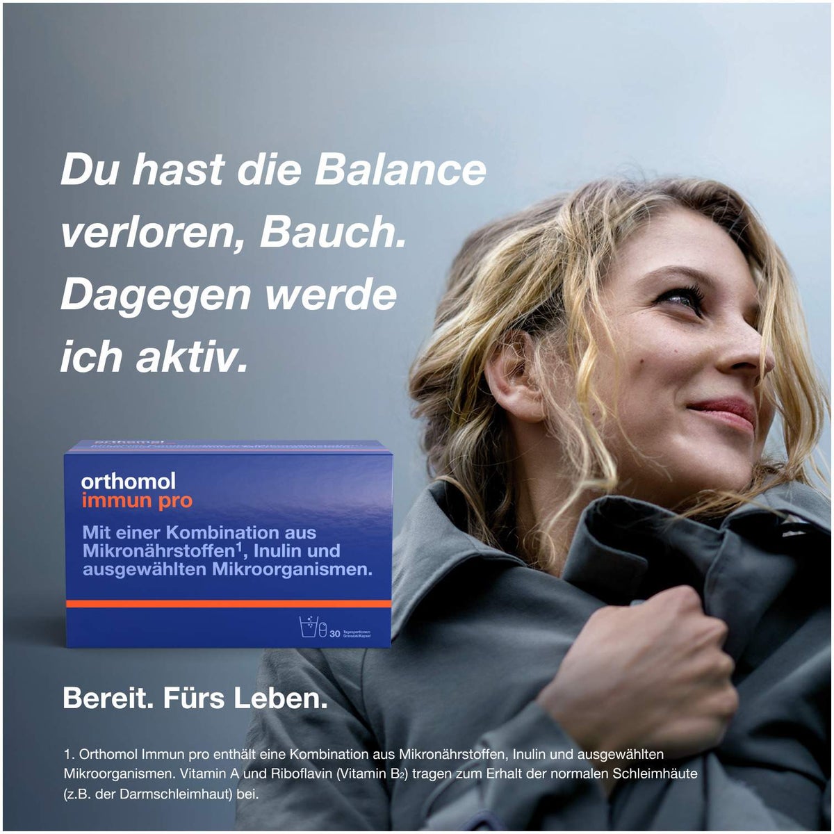 Orthomol Immun pro 30 Tagesportionen Granulat und Kapseln