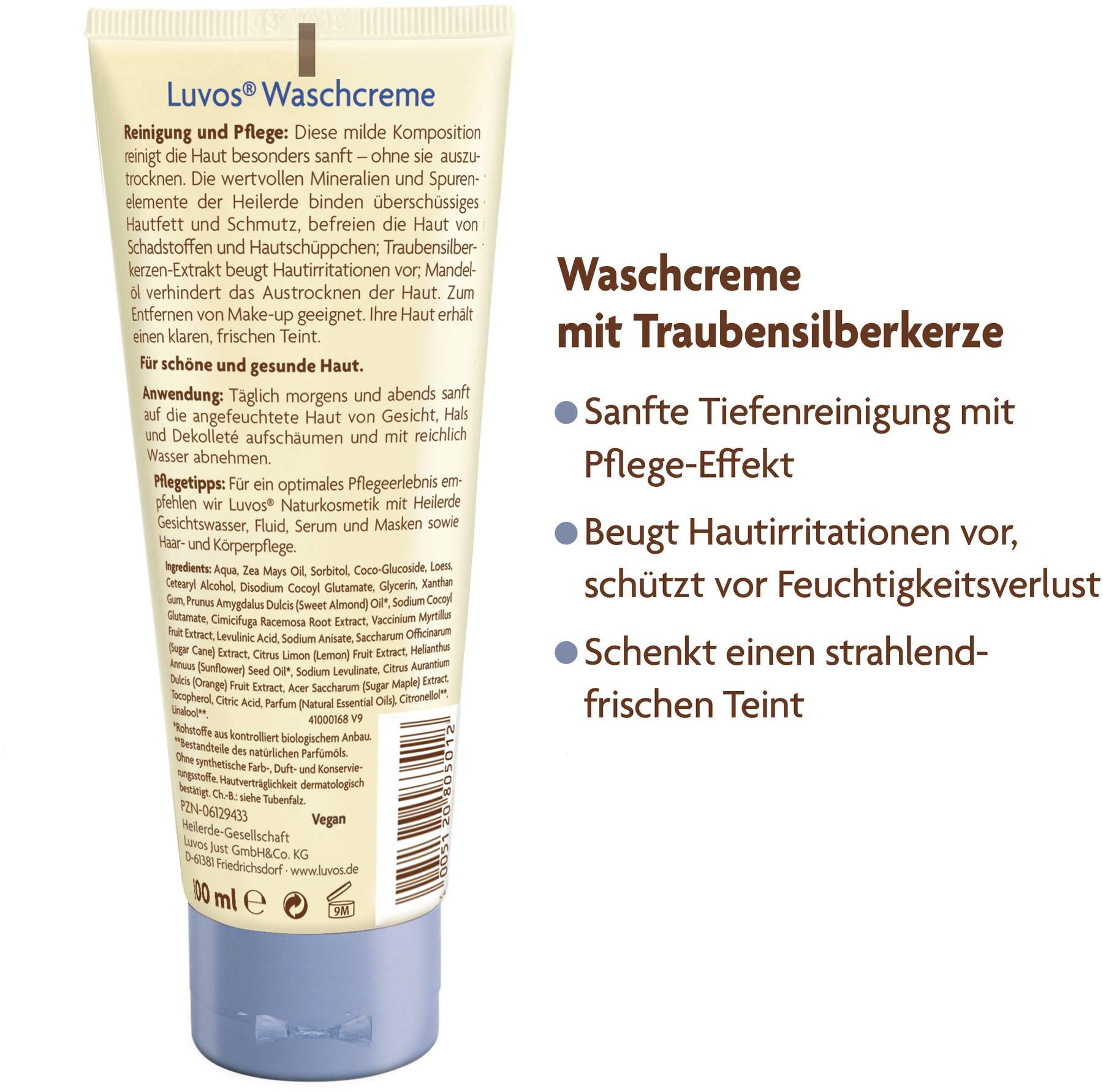 Luvos Heilerde Waschcreme 100 ml