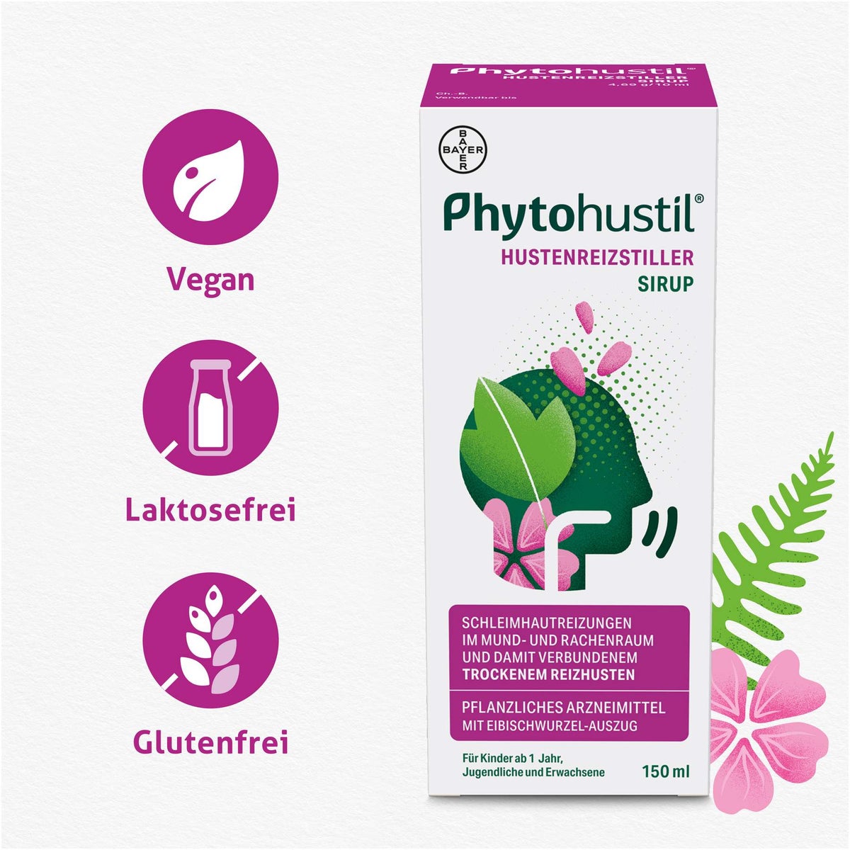 Phytohustil Hustenreizstiller 150 ml Sirup