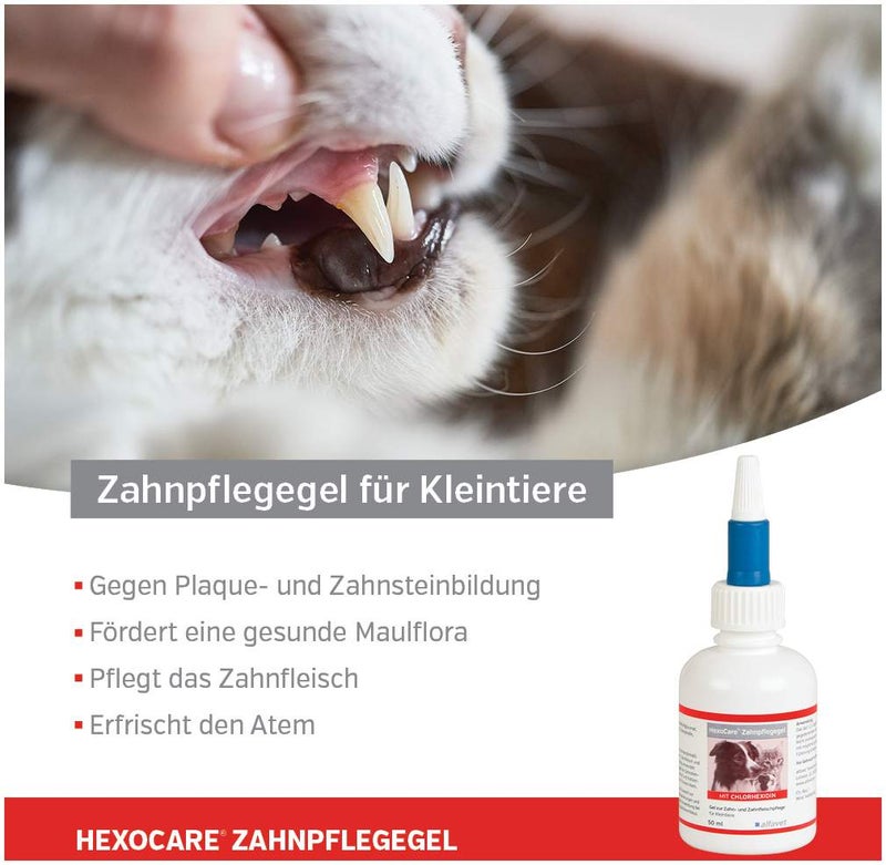 Hexocare Zahnpflegegel für Kleintiere 50 ml