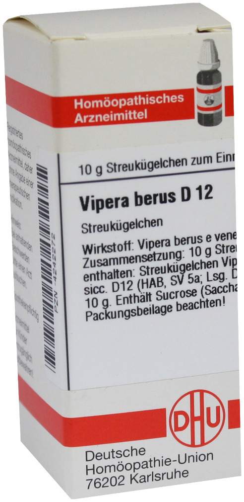 Dhu Vipera Berus D12 10 G Globuli