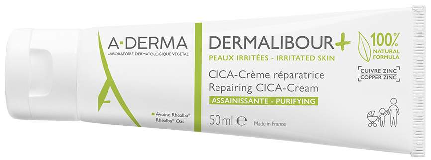 A-Derma Dermalibour+ Cica Reparierende Creme 50 ml