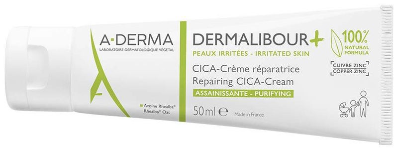 A-Derma Dermalibour+ Cica Reparierende Creme 50 ml