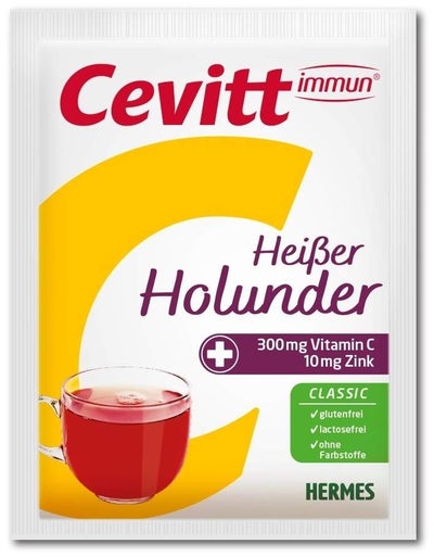 Cevitt Immun Heißer Holunder 14 Beutel