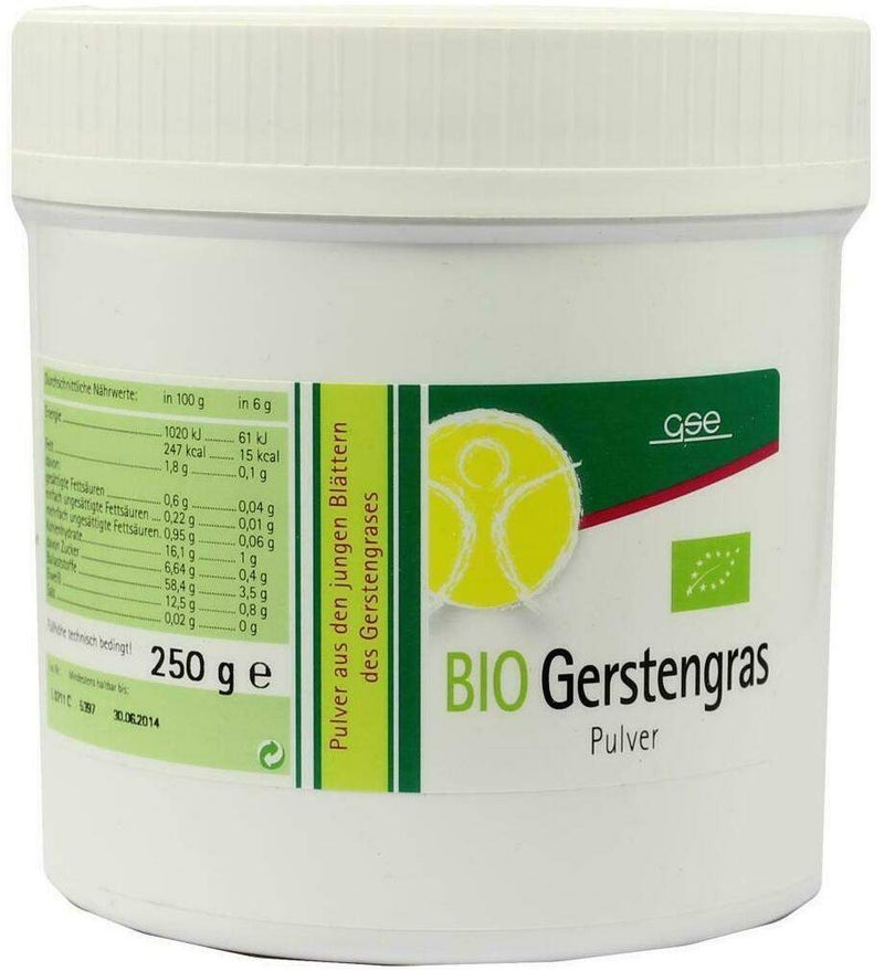 Gerstengras Bio Pulver 250 G Pulver