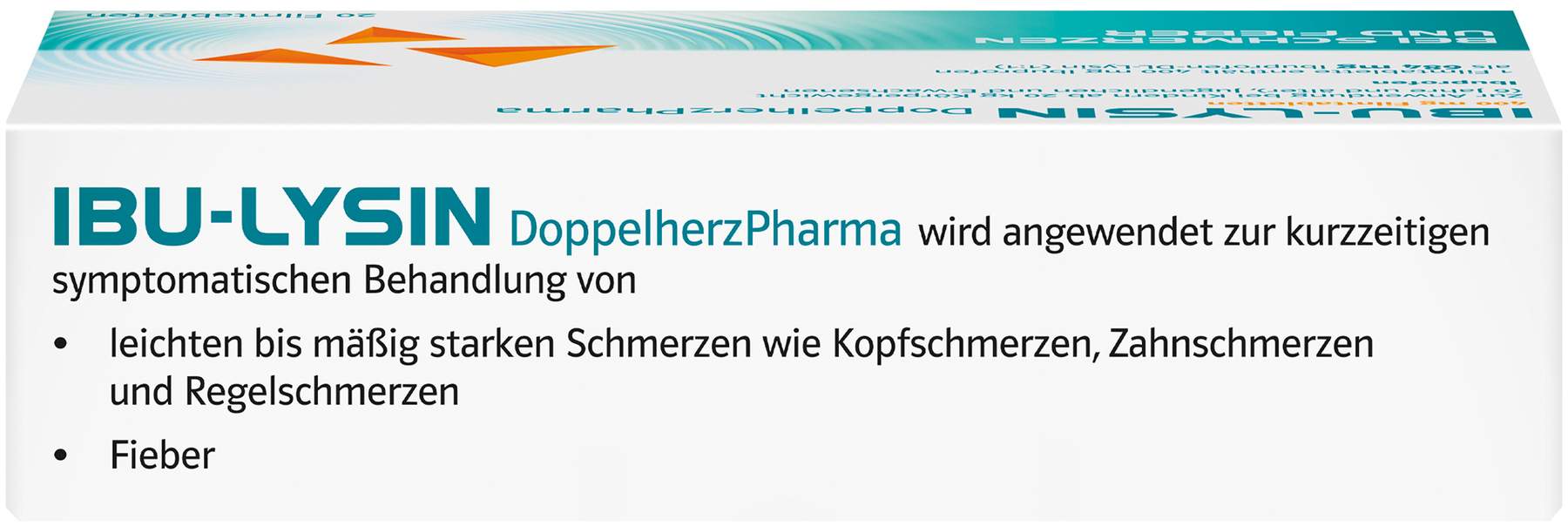 Ibu Lysin Doppelherz Pharma 400 mg 20 Filmtabletten
