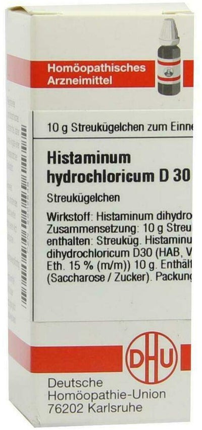 Dhu Histaminum Hydrochloricum D30 10 G Globuli