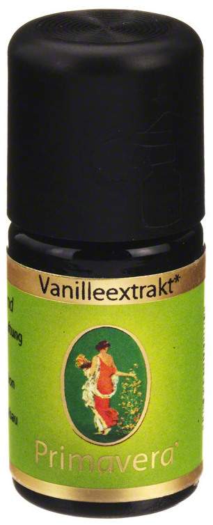Primavera Vanilleextrakt Ätherisches Öl Bio 5 ml