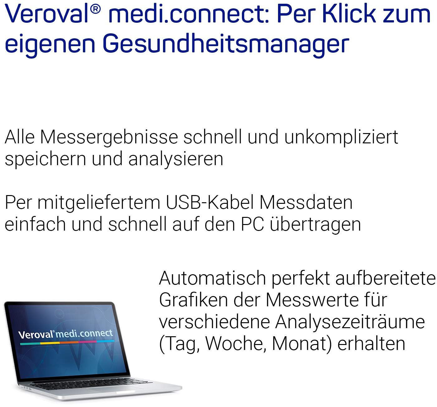 Veroval Oberarm-Blutdruckmessgerät