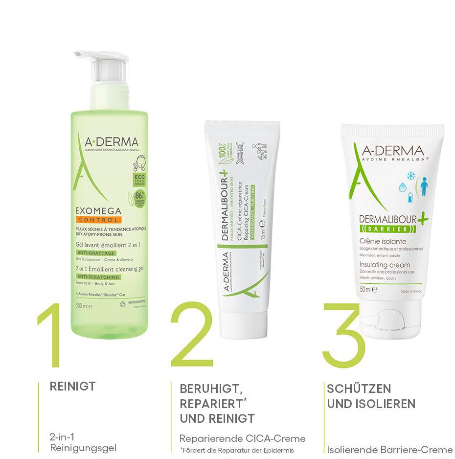 A-Derma Dermalibour+ Cica Reparierende Creme 15 ml
