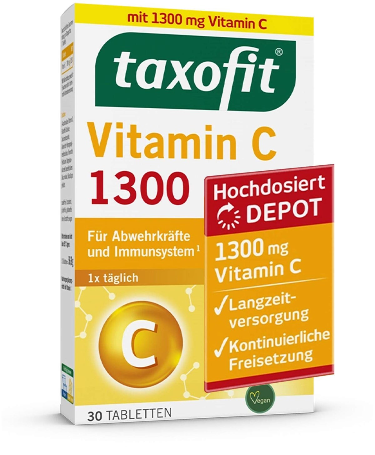 Taxofit Vitamin C 1300 30 Tabletten