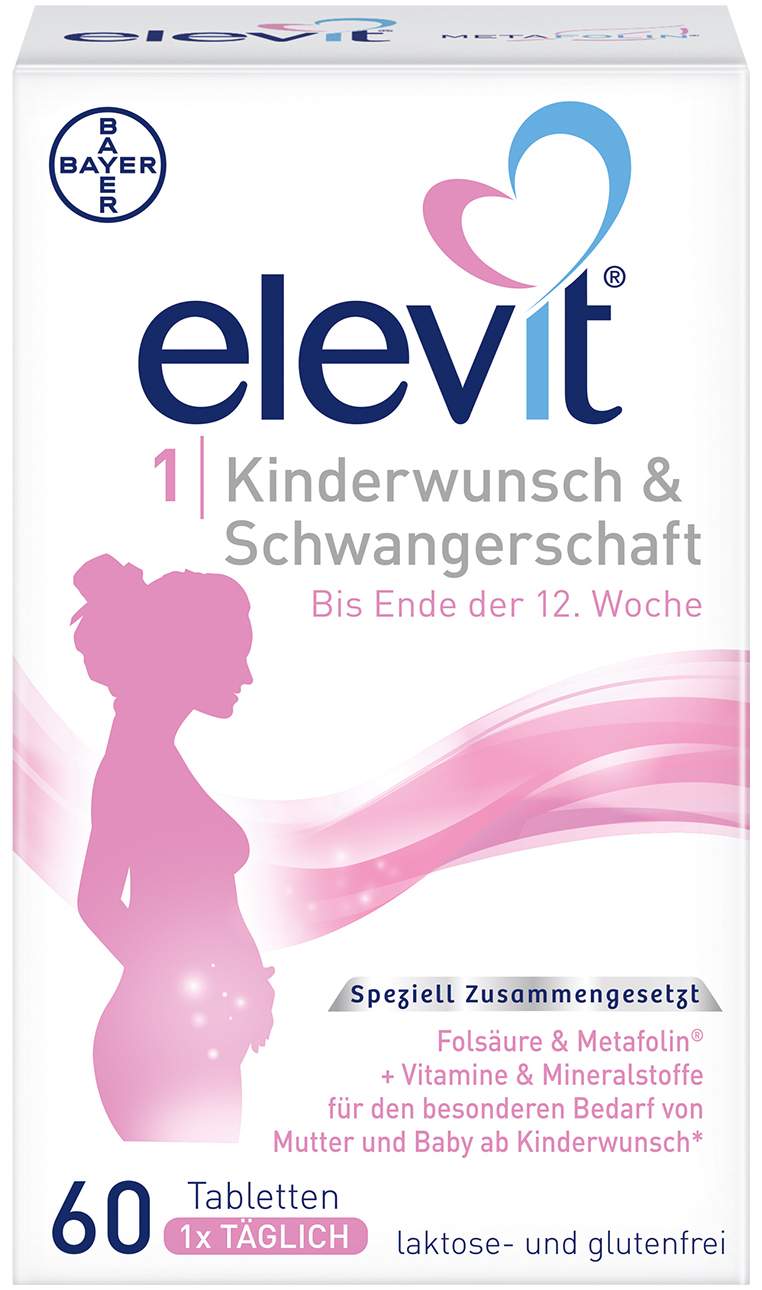 Elevit 1 Kinderwunsch & Schwangerschaft 60 Tabletten