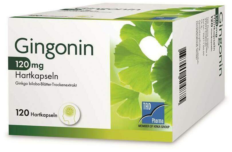 Gingonin 120 mg 120 Hartkapseln