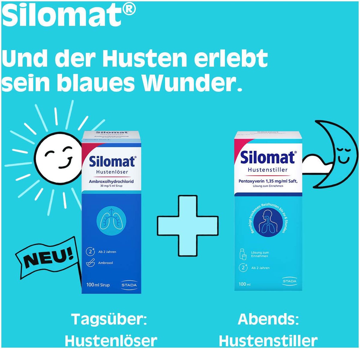 Silomat Hustenlöser Ambroxolhydrochlorid 30mg je 5 ml Sirup 100 ml