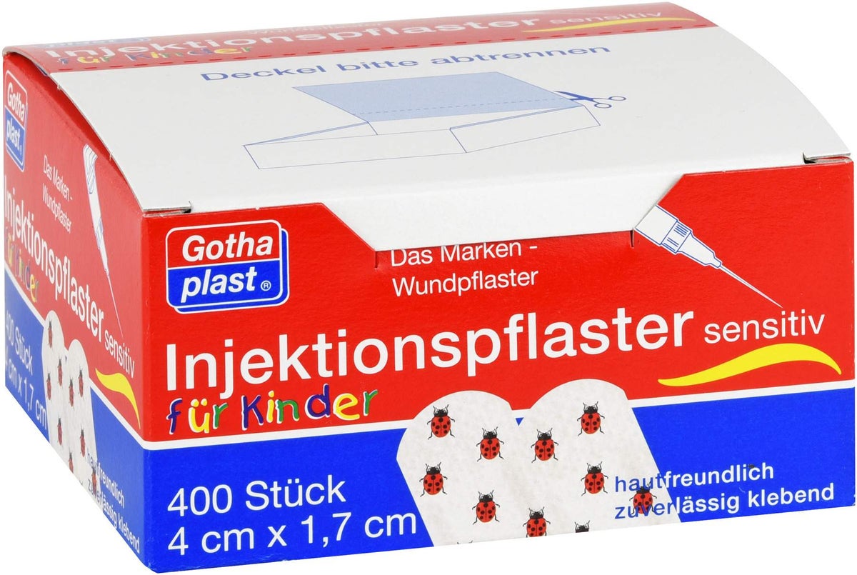 Gothaplast Injektionspfl.Kinder Käfer 1,7x4 cm