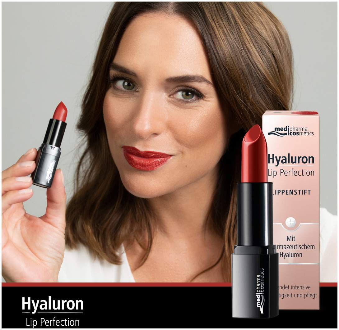 Medipharma Cosmetics Hyaluron Lip Perfection Lippenstift Red 4 G