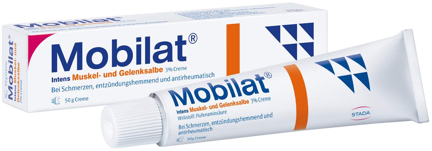 Mobilat Intens Muskel- und Gelenksalbe 3% 50 g