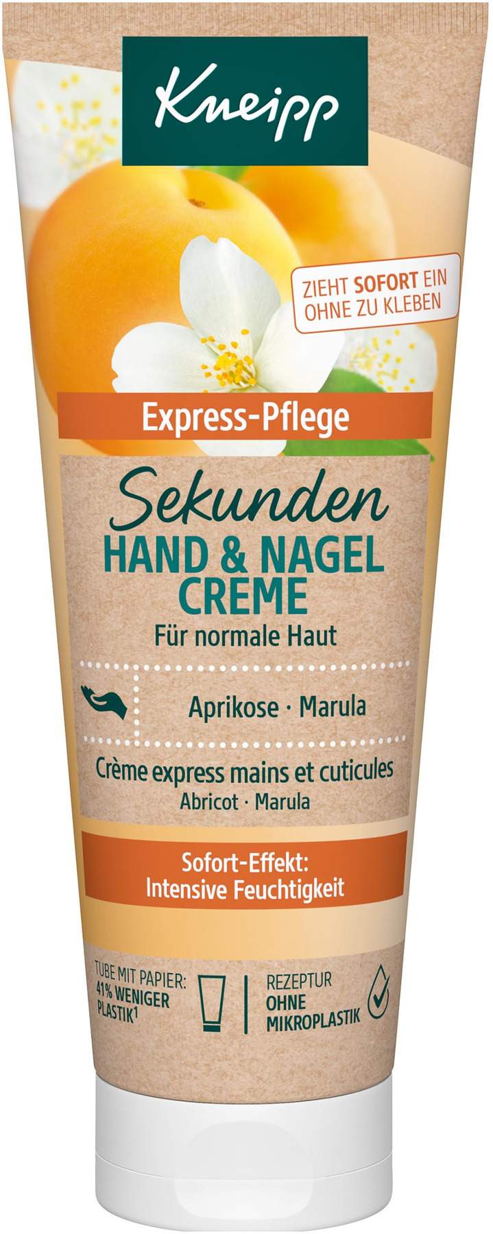Kneipp Sekunden - Handcreme + Nagelpflege 75 ml