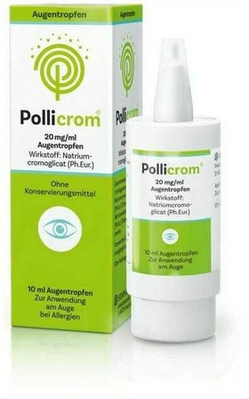 Pollicrom 20 mg je ml Augentropfen 10 ml