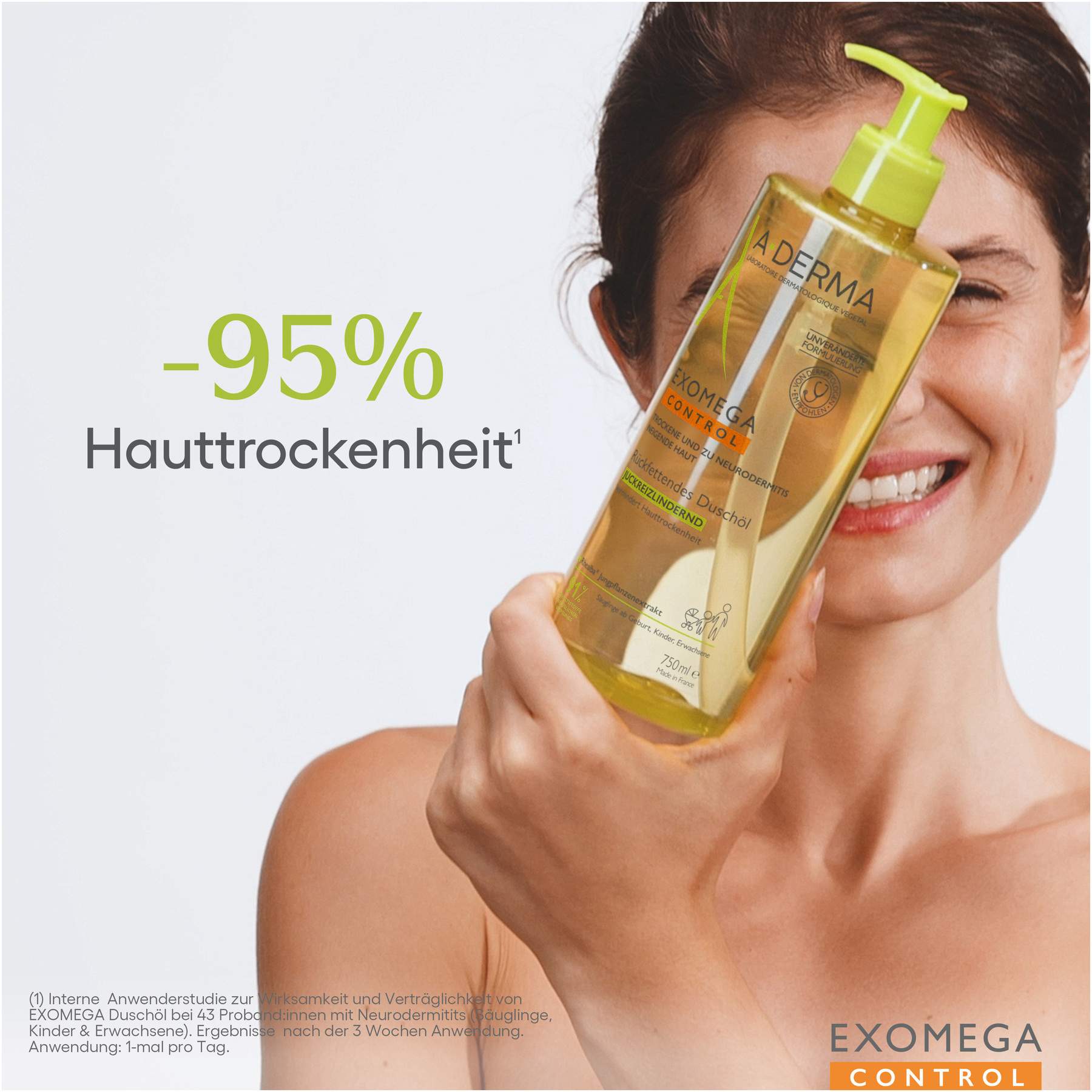 A-Derma Exomega Control Duschöl 200 ml