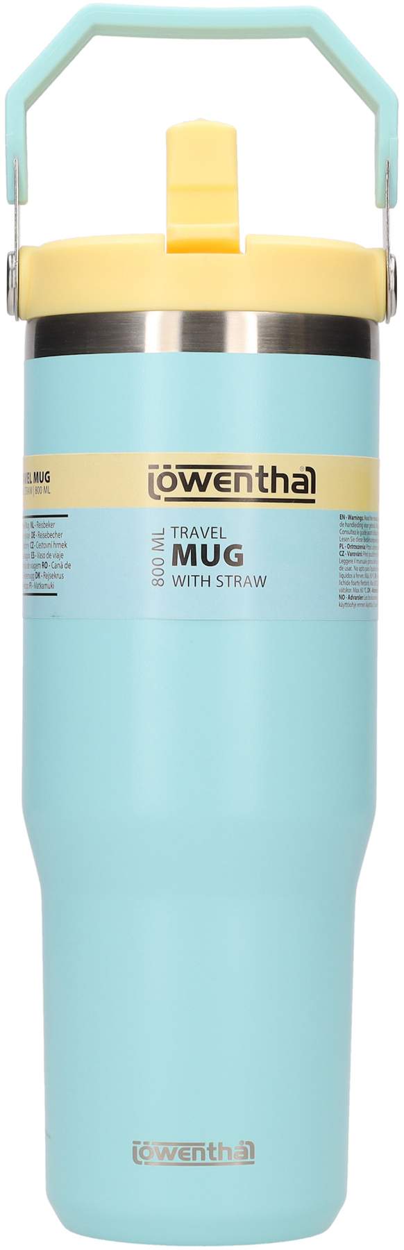 Flip-Becherglas Blau 800 ml