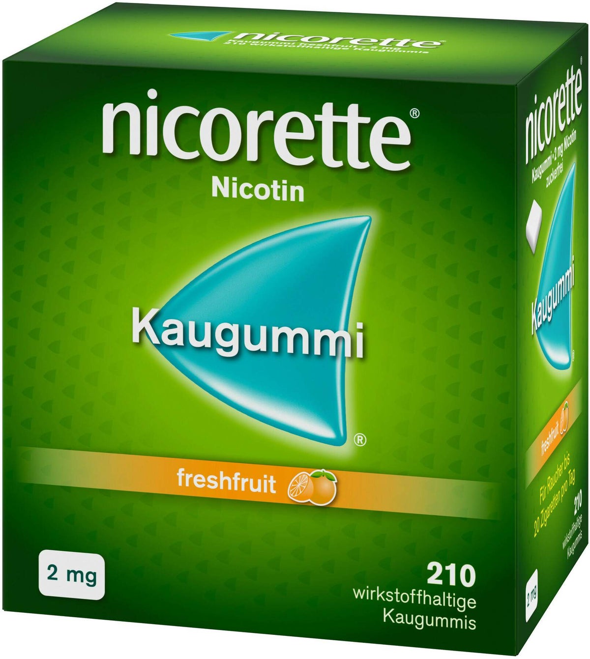 Nicorette 2 mg freshfruit 210 Kaugummis