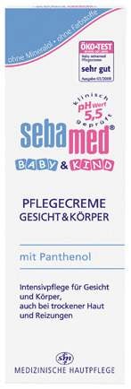Sebamed Baby und Kind 75 ml Pflegecreme Gesicht und Körper