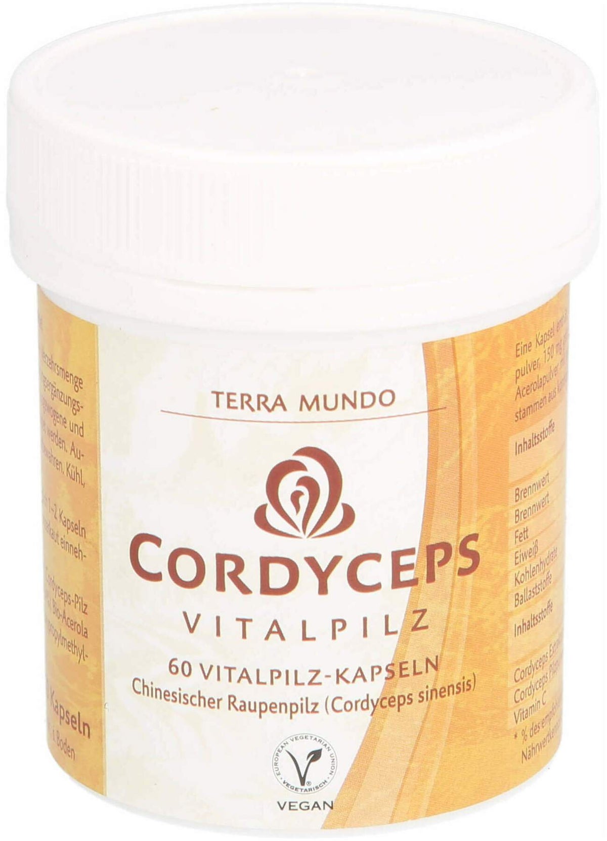 Cordyceps Vitalpilz Terra Mundo 60 Kapseln