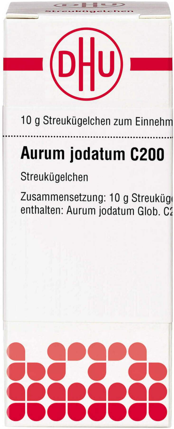 Dhu Aurum Jodatum C200 Globuli 10 G