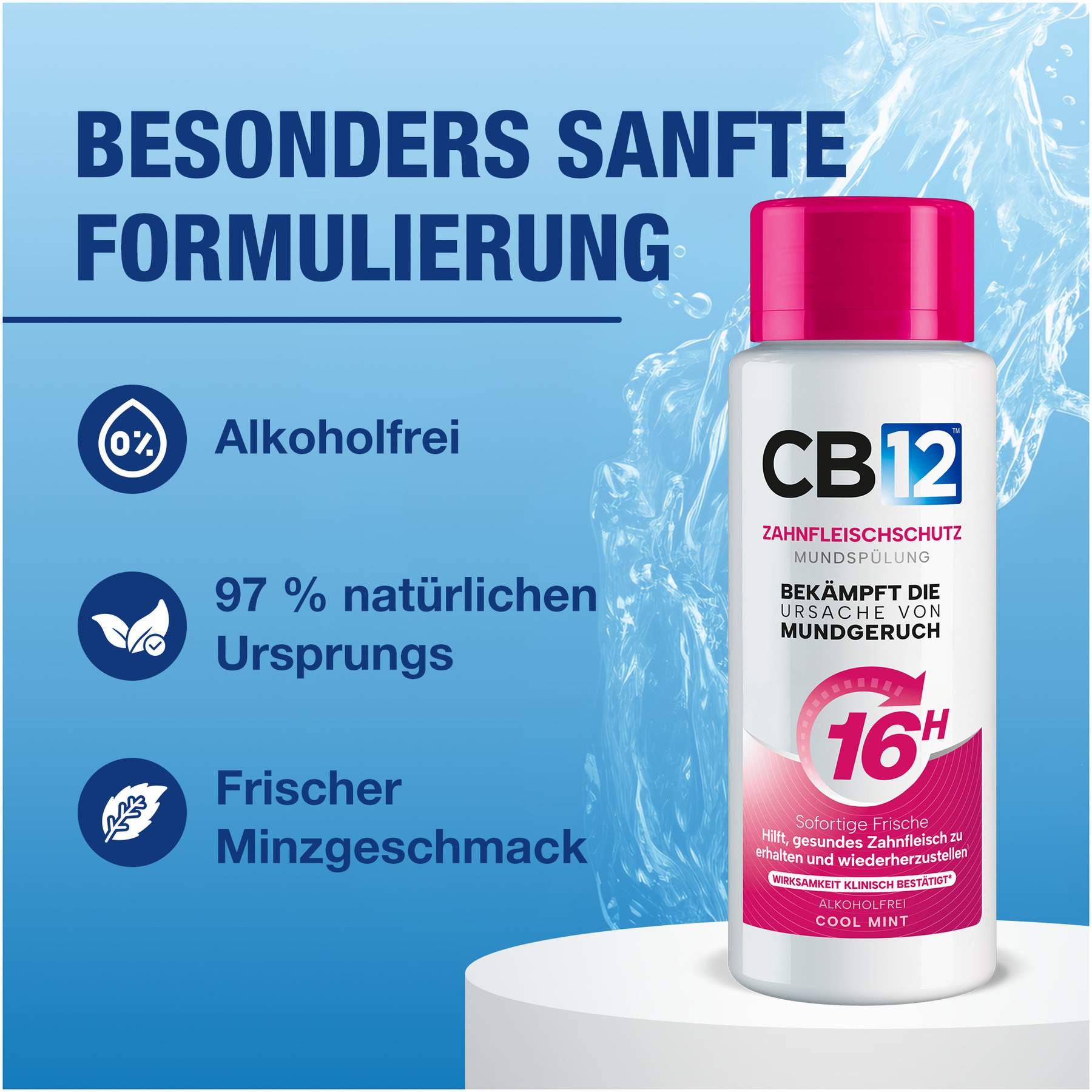 CB12 Mundspülung Zahnfleischschutz 500 ml