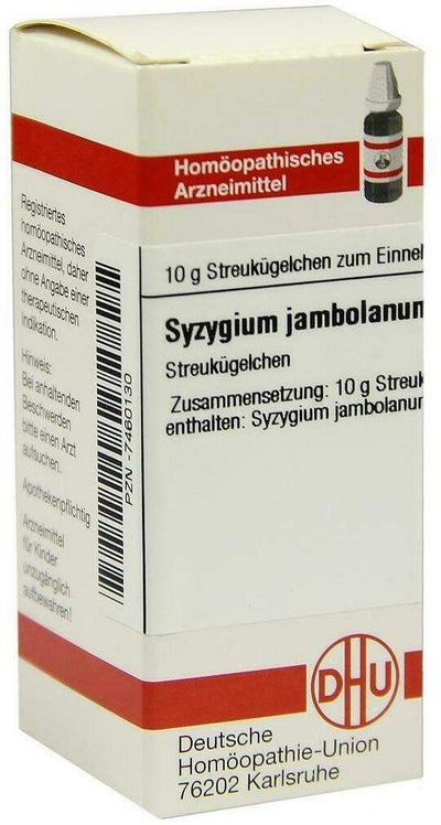 Dhu Syzygium Jambolanum D2 10 G Globuli