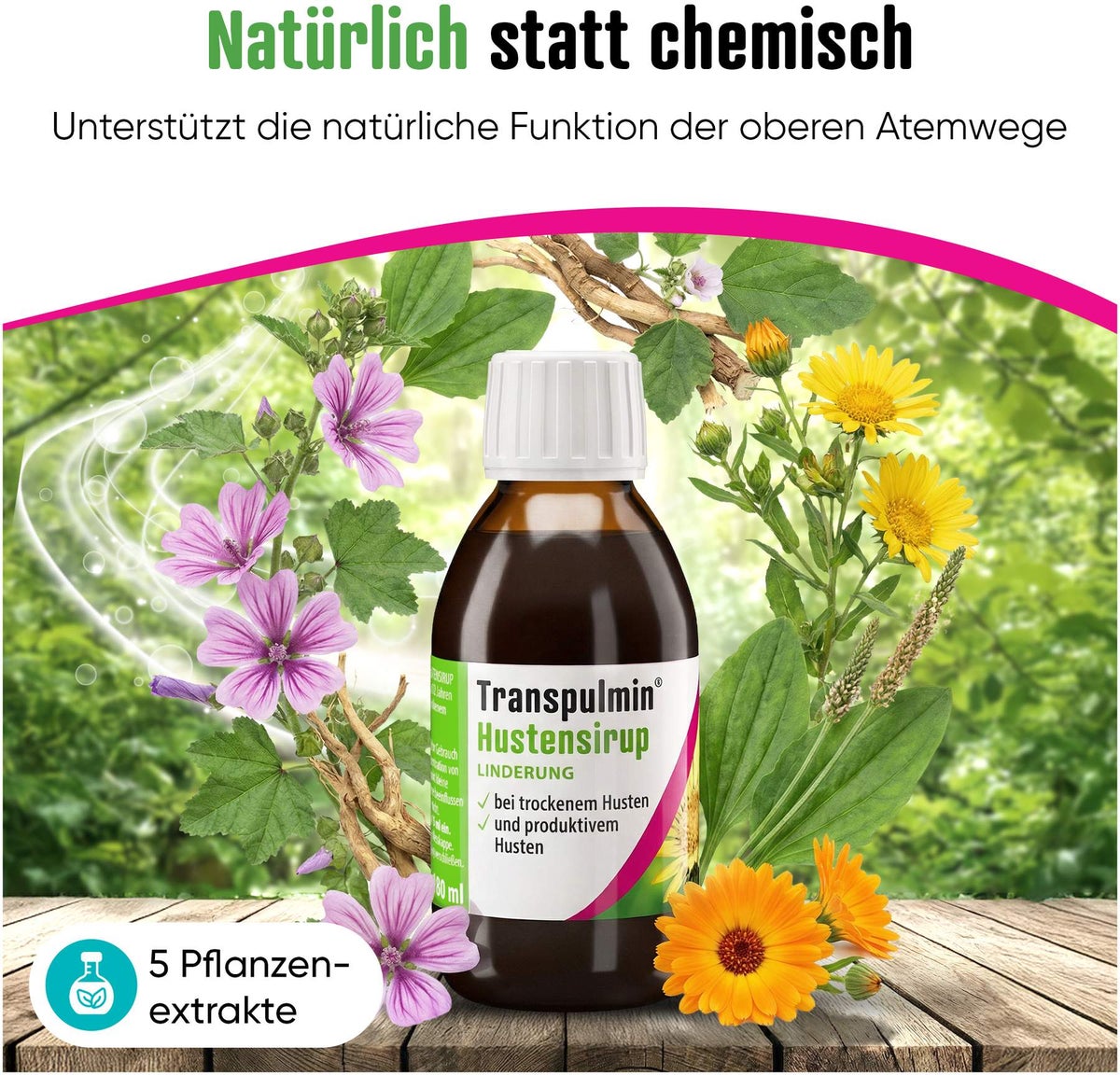 Transpulmin Hustenstiller Sirup 180 ml