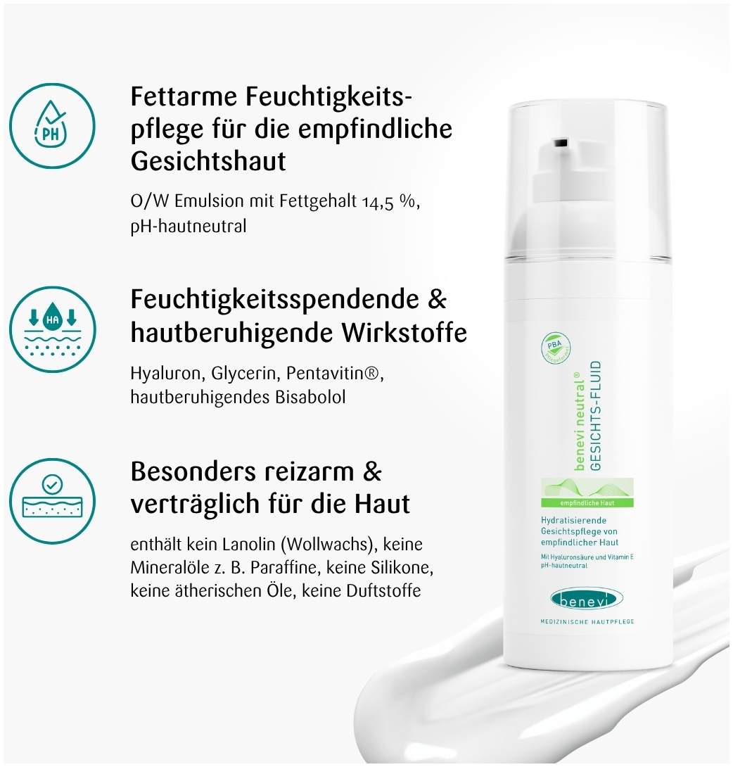 Benevi Neutral Gesichts-Fluid 50 ml