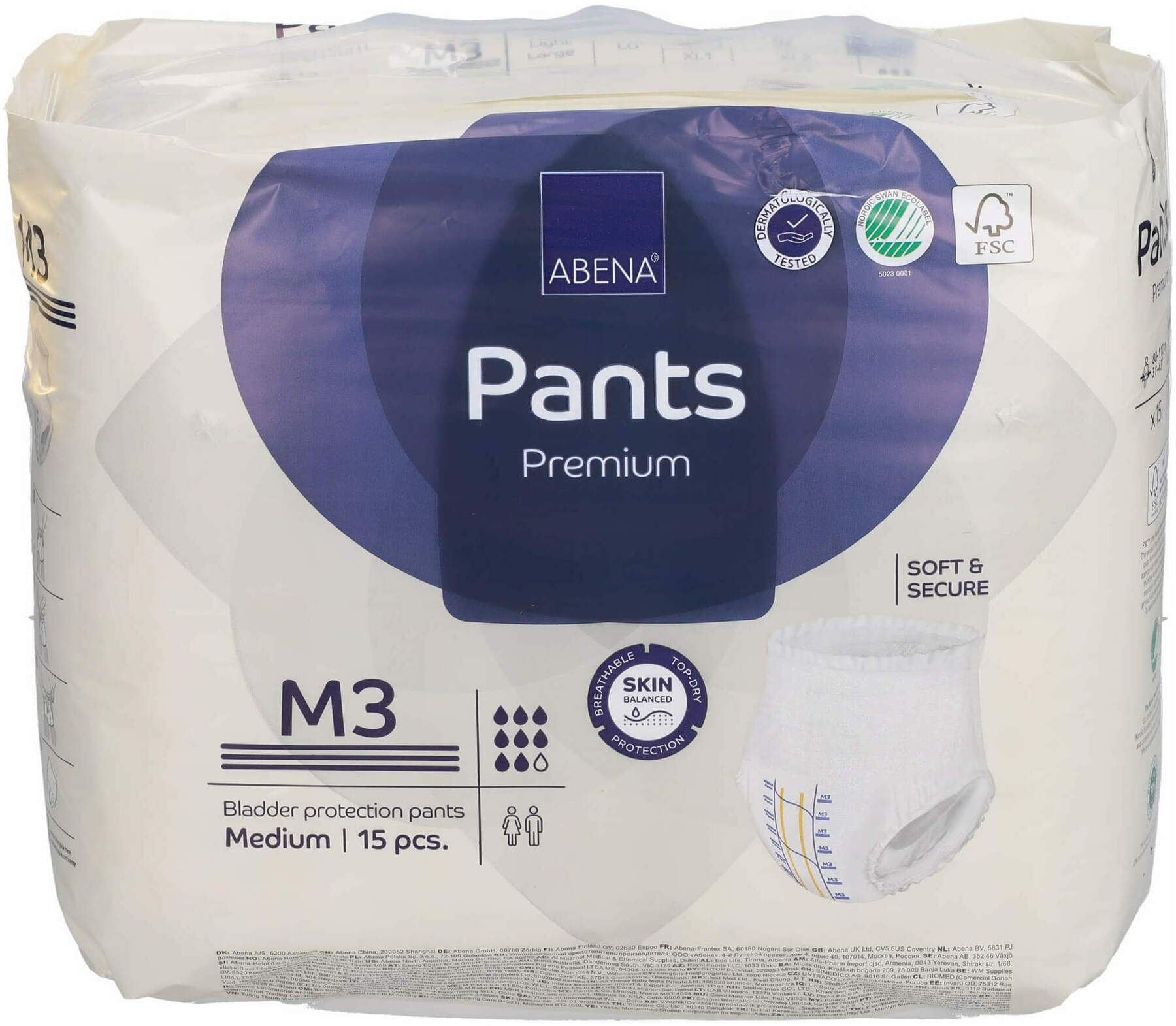 Abena Pants Premium M3 15 Stück