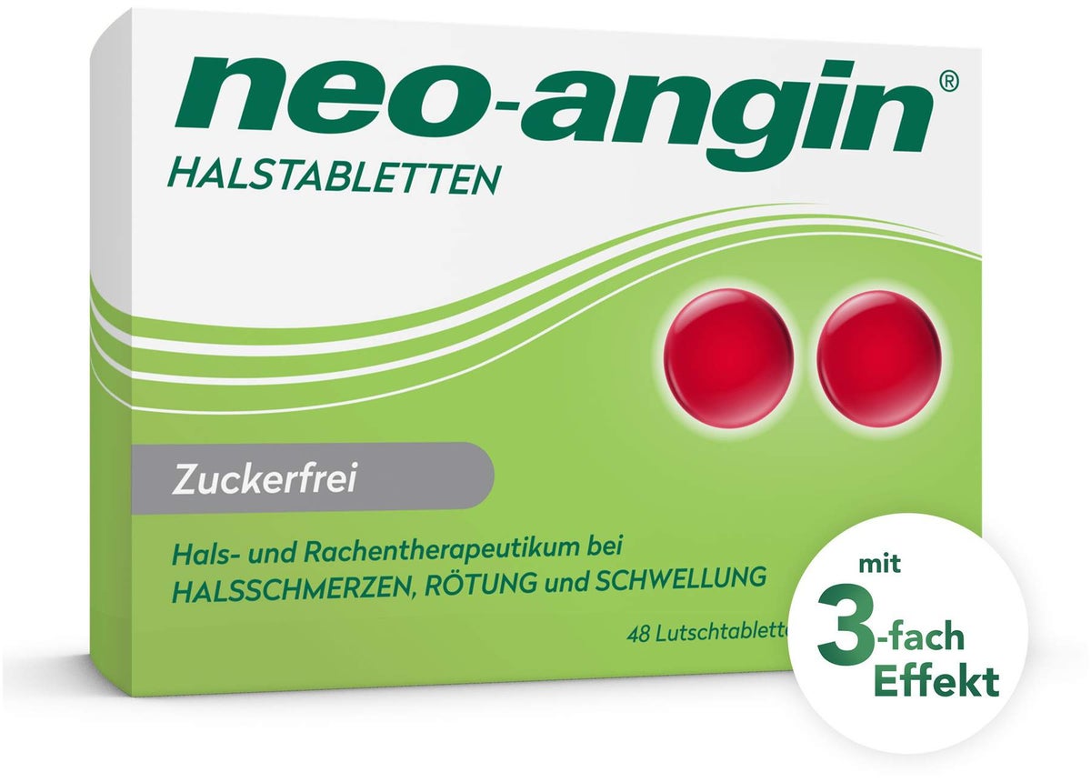 neo angin Halstabletten zuckerfrei 48 Lutschtabletten