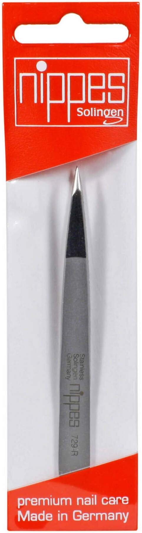 Nippes Pinzette Rostfrei Spitz Nr.729r 1 Stück
