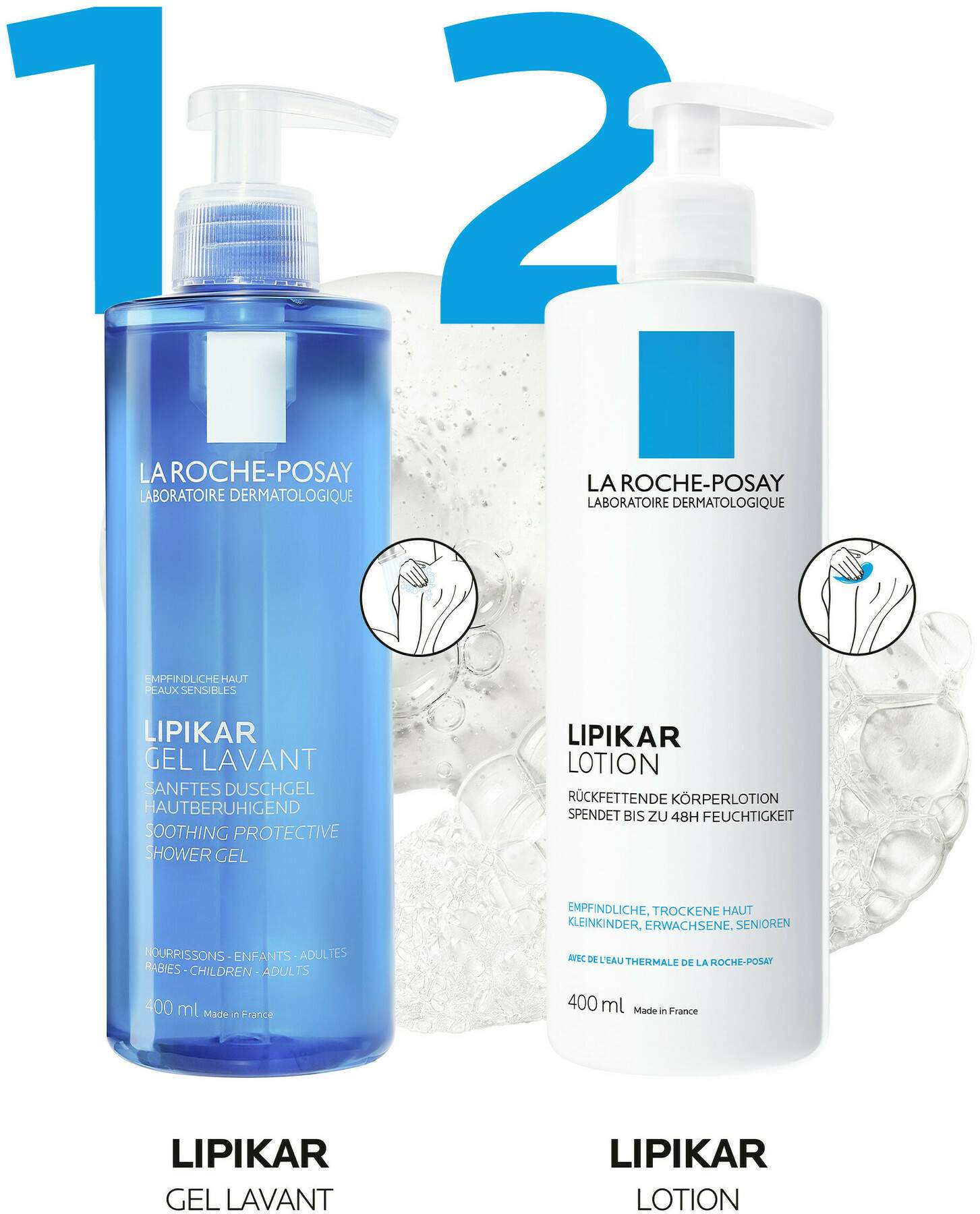 La Roche Posay Lipikar Gel Lavant 400 ml