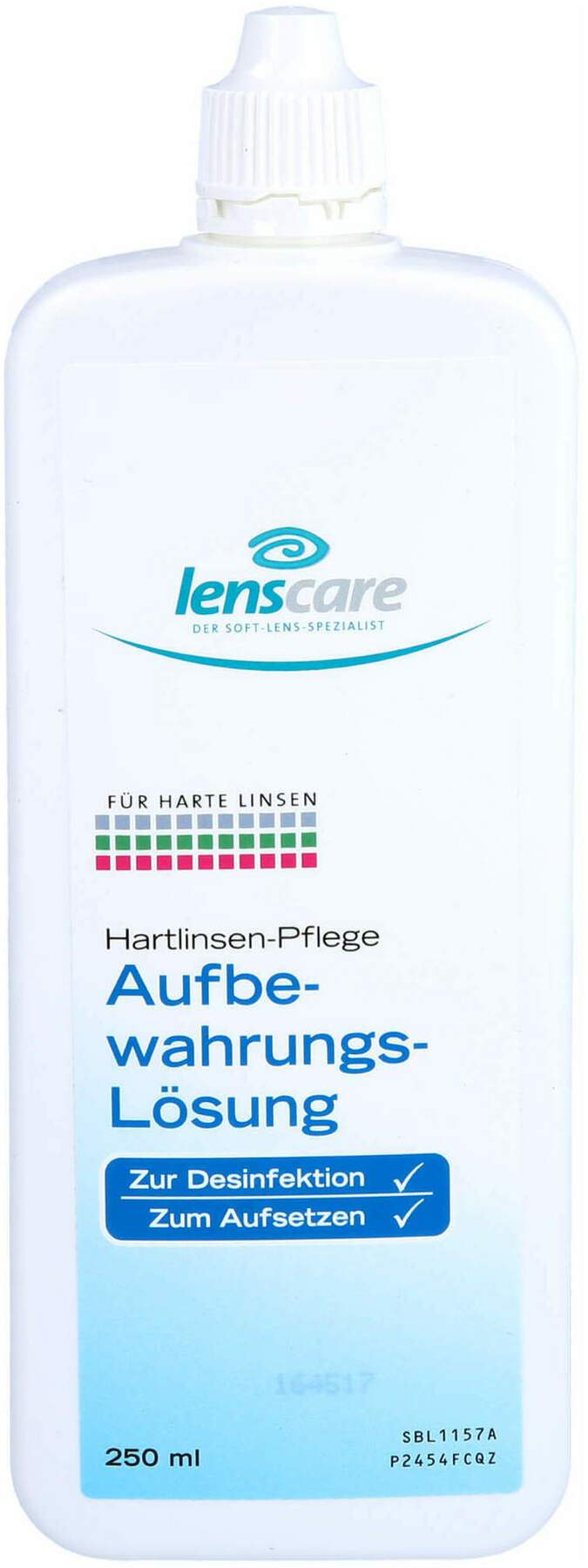 Lenscare Aufbewahrungslösung F.Formstabile Linsen