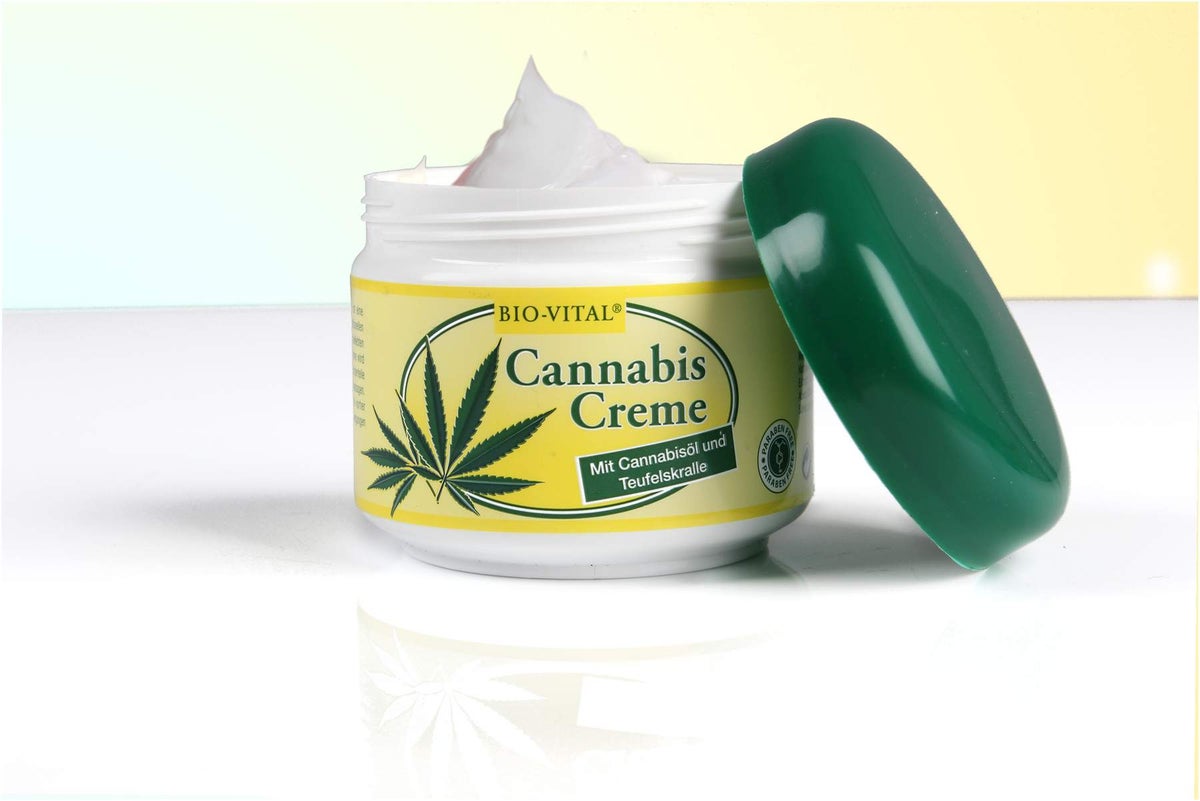 Bio-Vital Cannabis Creme mit Cannabisöl und Teufelskralle 125 ml
