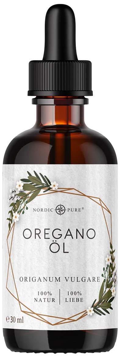 Oregano Öl mit 80% Carvacrol vegan 30 ml