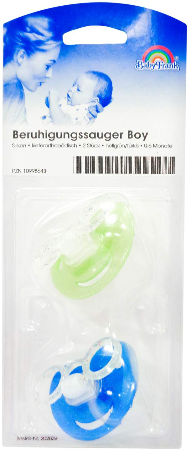Beruhigungssauger Kirsche Silikon Boy 0 Bis 6 Monate